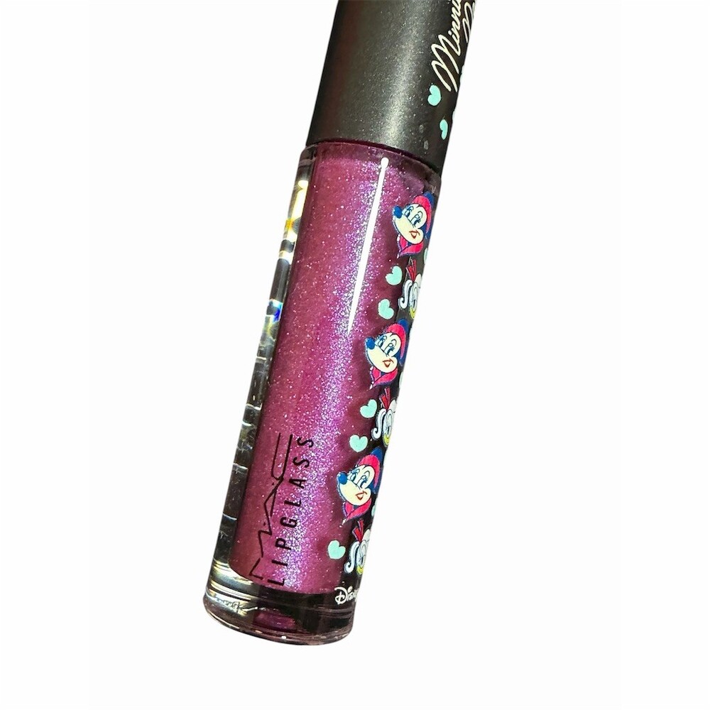 MAC Disney Minnie & Daisy Lipglass Lip Gloss in Pink Polka Dots LIMITED EDITION - Picture 4 of 16